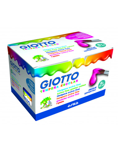 GIOTTO TEMPERA NEGRO 25ML