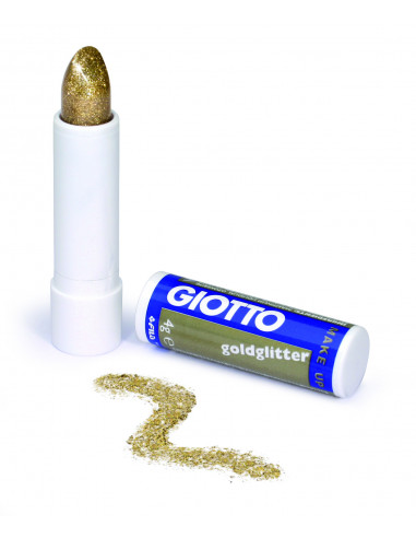 GIOTTO MAKE UP STICK GLITTER ORO