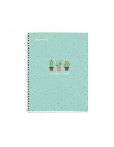 CUADERNO NB1 A4 80 CLA 90G CACTUS MENTA