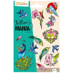 TATTOO MANIA PÁJAROS 2