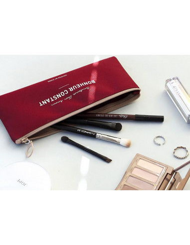 Estuche basico burdeos