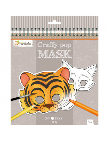 GRAFFY POP MASK ANIMALES