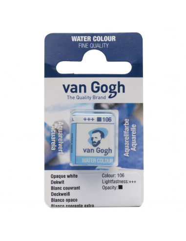 ACUARELA VAN GOGH PAST 106  BLANCO...