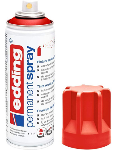 SPRAY EDDING ROJO TRÁFICO BRILLO