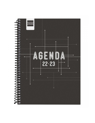 AGENDAS COOL  1/4  S/V 22-23 NEGRO