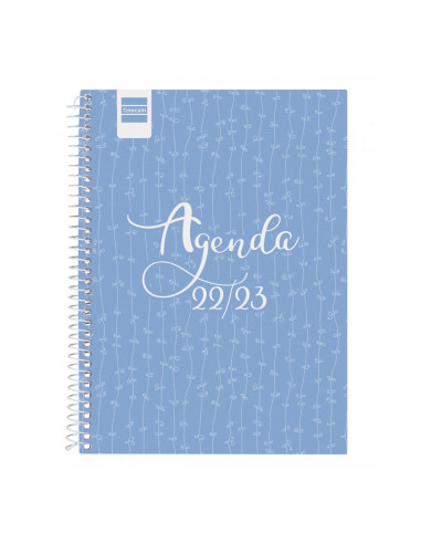 AGENDAS COOL  1/4  S/V 22-23 AZUL