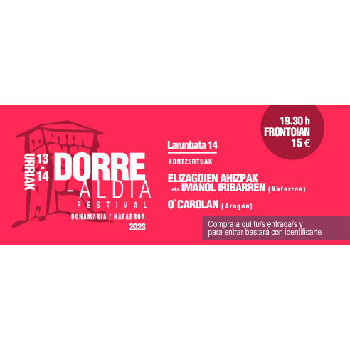 DORREALDIA CONCIERTO SÁBADO FRONTÓN -...