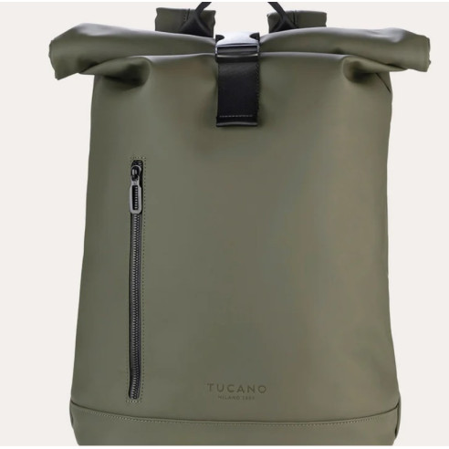 GOMMO ZAINO ROLLTOP GREEN