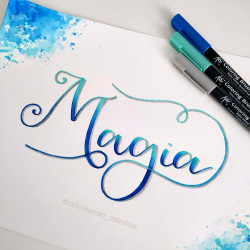 LETTERING DEGRADADOS Y SOMBRAS