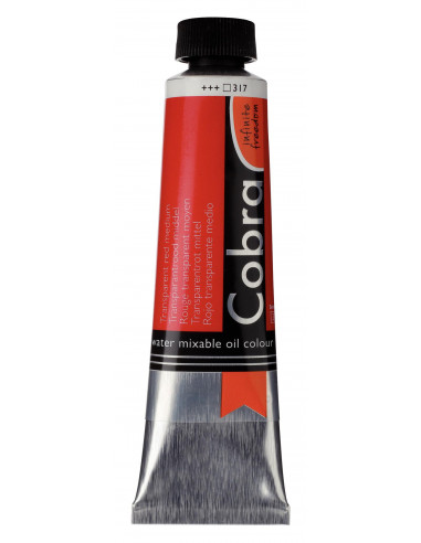 COBRA ART 40ML ROJO TRANS.MED