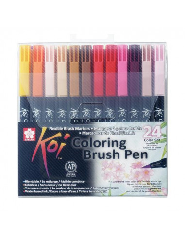 KOI COLOR PINCEL ESTUCHE 24