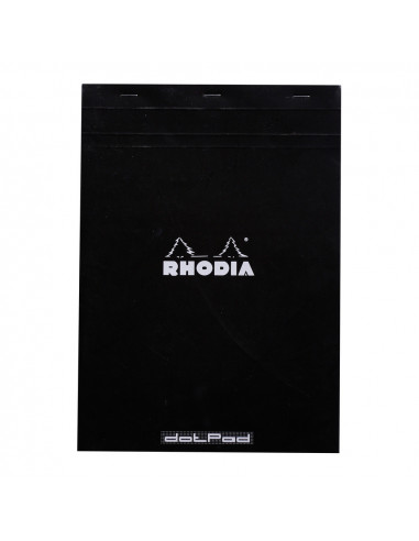 RHODIA LETERING  BLOC NEGRO 80 HJ...