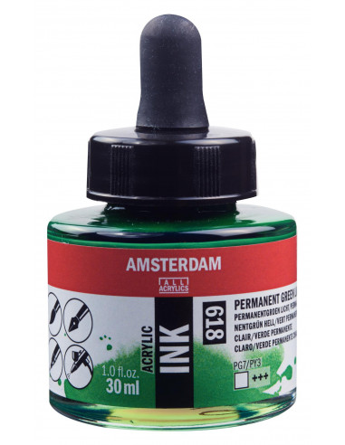 AAC TINTA 30ML VERDE PERM.CL