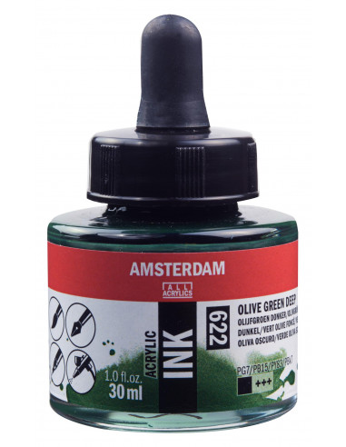 AAC TINTA 30ML VERDE OLIVA OS