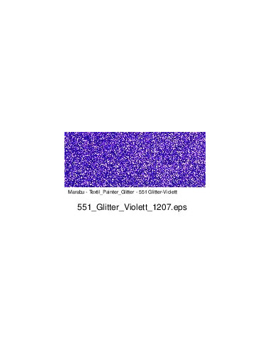 ROTULADOR TEXTIL GLITTER 551