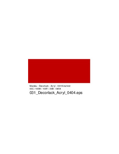 DECORLACK 031 ROJO CEREZA BOTE 15ML