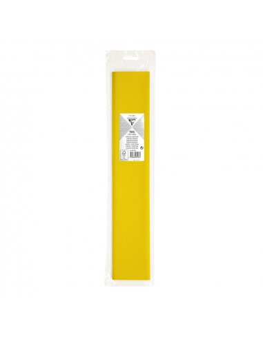 PAPEL CRESPON 2,50X0,50 AMARILLO