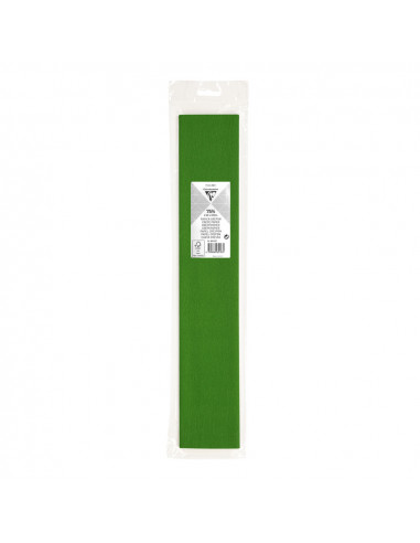 PAPEL CRESPON 2,50X0,50 VERDE PRADO