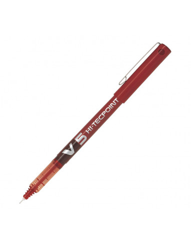 BOLÍGRAFO PILOT V5 ROJO