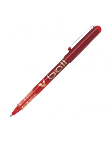 PIL ROLLER V-BALL 0.7MM ROJO BL-VB7-R