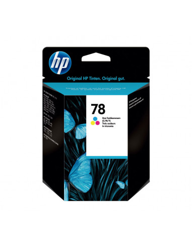 INK-JET HP ORIGINAL Nº78 C6578D TRICOLOR