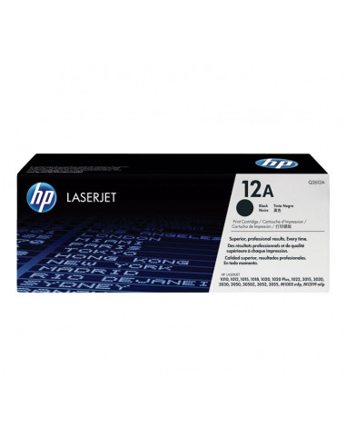 TONER LASER NEGRO HP ORIGINAL Q2612A