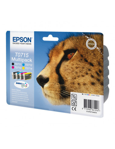 PACK EPSON ORIGINAL C13T07154010 RAINBOW