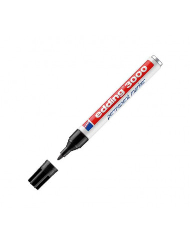 EDDING MARCADOR PERMANENTE 1.5-3MM NEGRO