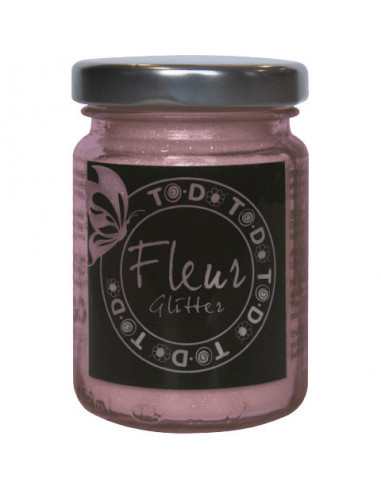 FLEUR GLITTER 90 GR POWDER ROSE