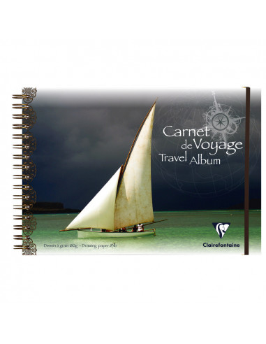 CUADERNO VIAJE A4 30 H. 180 G. VELERO