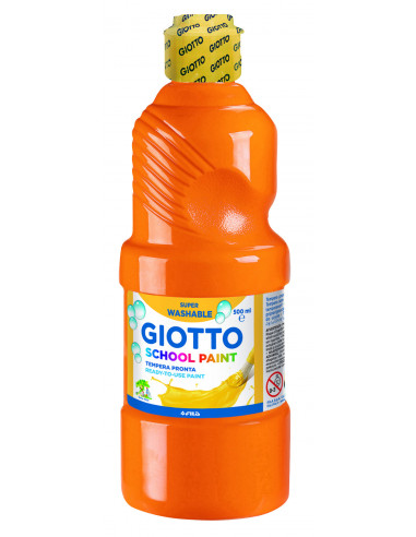 GIOTTO TEMPERA 500 ML NARANJA