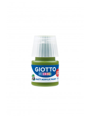 GIOTTO DECOR ACRYLIC VERDE OLIVA 25ML
