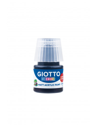 GIOTTO DECOR ACRYLIC NEGRO 25ML
