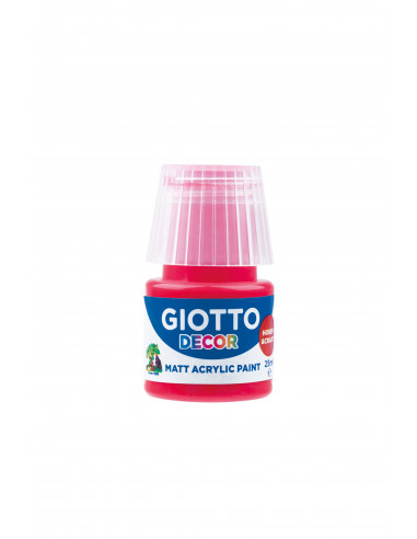 GIOTTO DECOR ACRYLIC ROJO BERMELLON 25ML