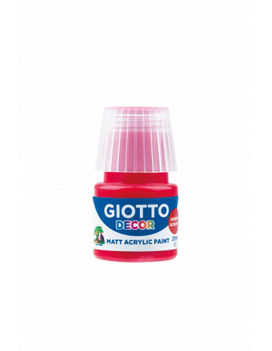 GIOTTO DECOR ACRYLIC ROJO ESCARLATA 25ML