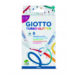 GIOTTO TURBO GLITTER 8 UNID. 2