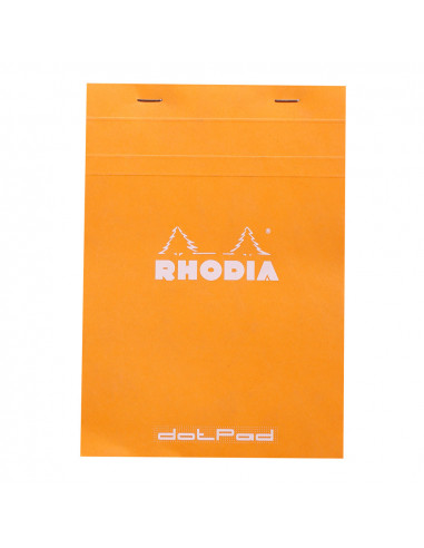 RHODIA LETERING  BLOC A/5 NARANJA 80...