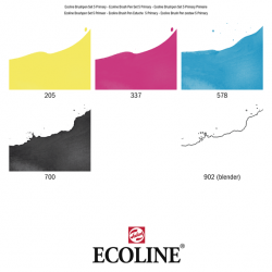 SET 5 ECOLINE BRUSHPEN 2