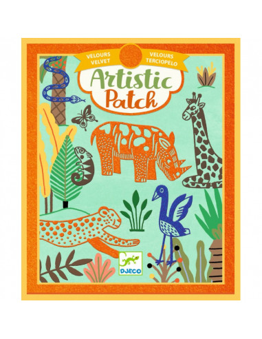 DJECO ARTISTIC PATCH SALVAJES