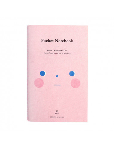 Libreta de Bolsillo Callada Blanca