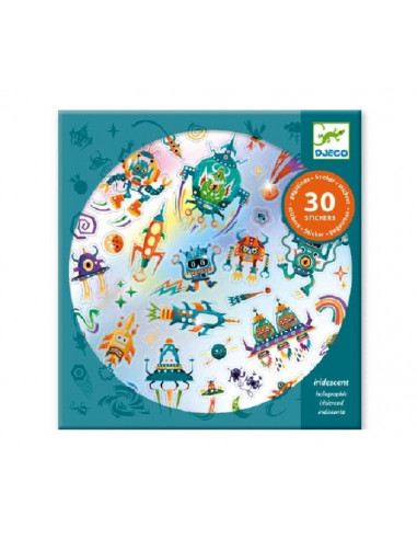 DJECO PEGATINAS INTERGALÁCTICO