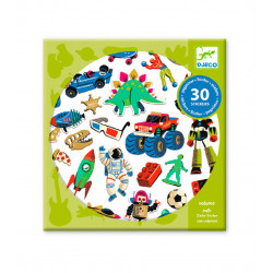 DJECO PEGATINAS JUGUETES RETRO