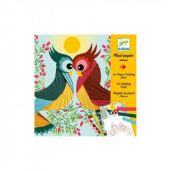 DJECO PAPEL CREATIVO PAJAROS