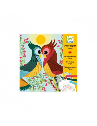 DJECO PAPEL CREATIVO PAJAROS