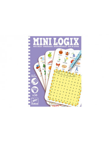 DJECO MINI LOGIX SOPA DE LETRA EN INGLES