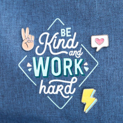 Backpack - Be kind and work... 2