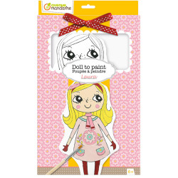 MUÑECA PARA PINTAR LAURA