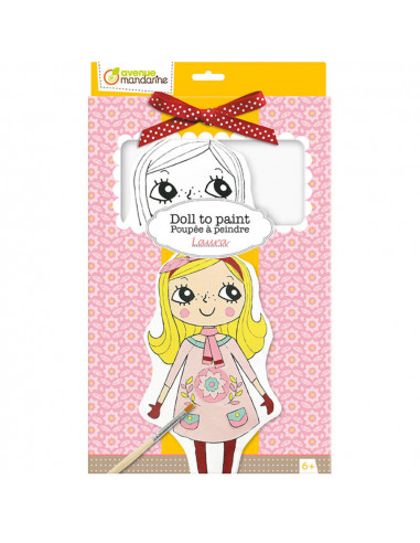 MUÑECA PARA PINTAR LAURA