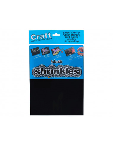 HOJAS LISAS SHRINK Craft Black...