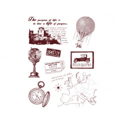 SET SELLOS ACRILICOS VIVIR... 2